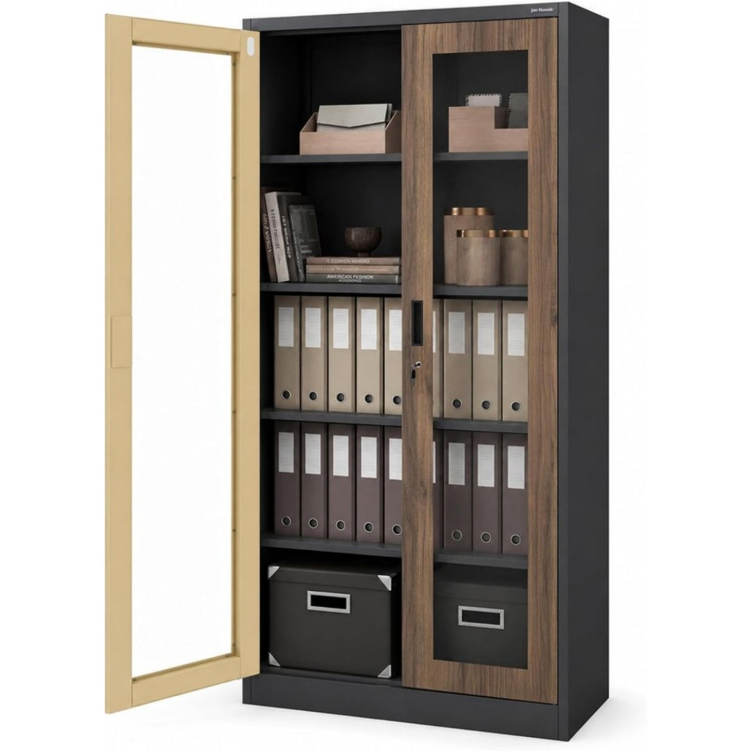 Bureaux avec tiroirs reglable blanc variante 1500
