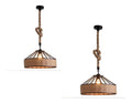 Eclairage Noir contemporain en version suspension E27 6C-5747